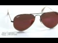 Ray-Ban Aviator Flash Lenses Red Mirror Unisex Sunglasses RB3025167/2K - Overview