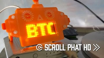 Crypto Scroll pHAT HD