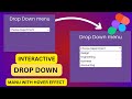 INTERACTIVE DROP DOWN MANU IN FIGMA| BEGINNER TUTORIAL| UI DESIGN