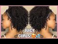 Wash And Go On 4A 4B 4C NATURAL HAIR| TGIN Curl Bomb Moisturizing Gel Review|LEILANI IMAN