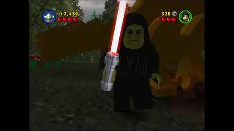 Yellow Palpatine master of trolling in LEGO Star Wars The Video Game (linterni feat @IsaMorphic)