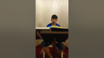 ما تيسر من سورة الرحمن بصوت القارئ مصعب إبراهيم