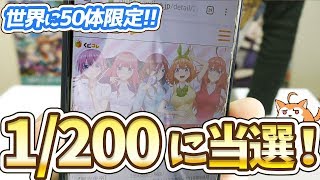 全世界に50体限定 くじコレ五等分の花嫁引いたらs賞の激レア等身大パネルが当たった Youtube 全世界に50体限定 くじコレ五等分の花嫁引いたらs賞の激レア等身大パネルが当たった Youtube