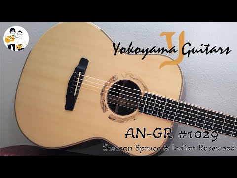 Yokoyama Guitars AN-GR #1029 / German Spruce & Indian Rosewood 