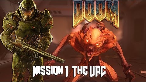 DOOM - Mission 1 - The UAC - Full Walkthrough - All Secrets, Classic Map Locations, and Elite Guards