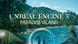 How to create Paradise Island in Unreal Engine 5 | Exterior in Unreal Engine screenshot 1