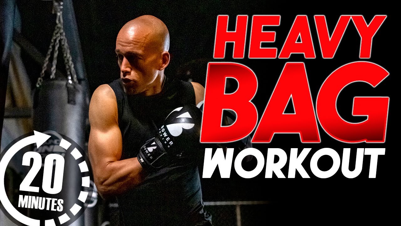 20 Minute Punching Bag Workout For A Total Body Workout! - YouTube