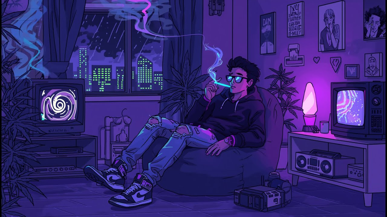 When Thoughts Won’t Sleep Playlist — 420 Vibe Music | Chill Rap • Bluesy Hip-Hop • Stoner Mood