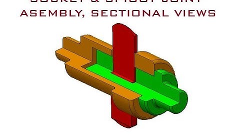 Socket and Spigot Cotter Joint