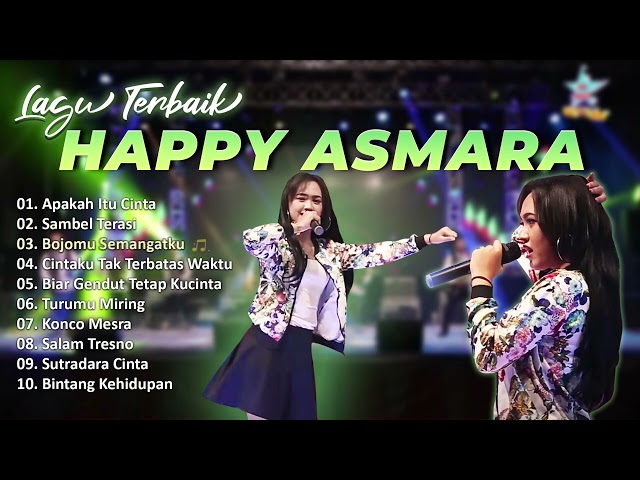 LAGU LAGU TERBAIK HAPPY ASMARA | KOMPILASI ALBUM DDSTAR RECORD class=