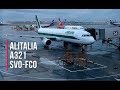 Trip Report || Alitalia A321 (Economy) || Moscow (SVO) - Rome (FCO)