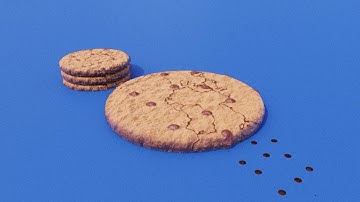 Procedural Chocolate Chip Cookies (Blender Tutorial)
