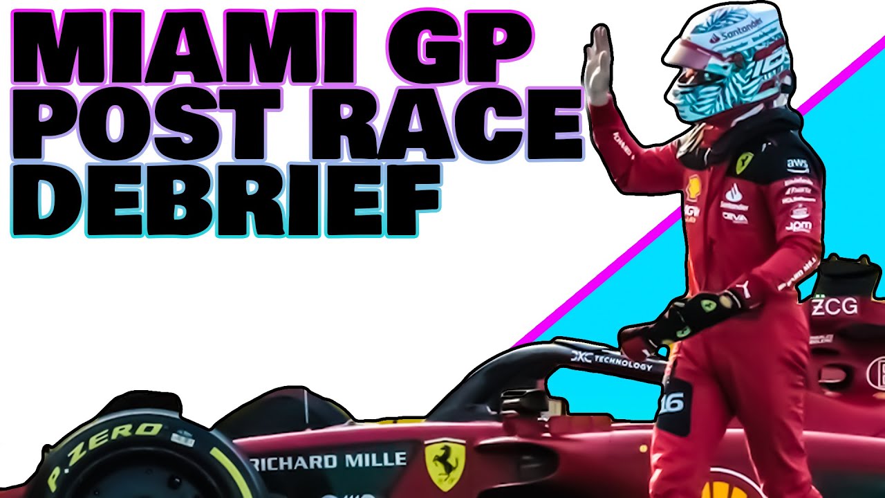 F1 2023 Miami Grand Prix POST RACE LIVESTREAM