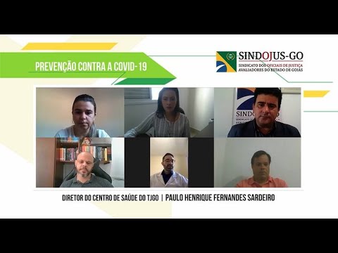 COVID-19: RETORNO ÀS ATIVIDADES COM ORIENTAÇÃO DO CENTRO DE SAÚDE TJGO | Dr. Paulo Henrique Sardeiro