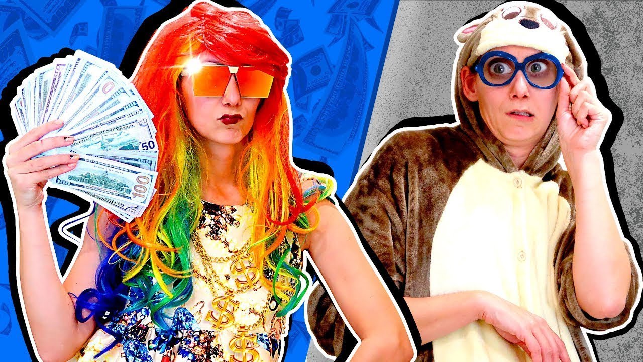 ΠΛΟΎΣΙΑ ΜΑΜΆ VS ΦΤΩΧΉ ΜΑΜΆ! Τυπική μαμά στο σχολείο - διασκεδαστική challenge