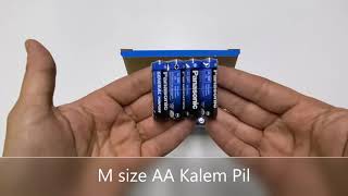 Panasonic Aa Size M Kalem Pil 60 Adetli