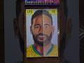 Drawing Neymar Jr with 200$ pencils #art #shorts #neymar #brazil