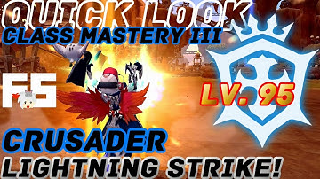 Dragon Nest : Crusader Lv. 95 "Lightning Strike - Hammer Hand Instant" Class Mastery III 3