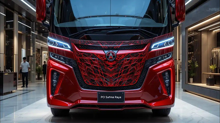 NEW Bus Terbaru PO Safari Dharma Raya 2025 – Elegan & Nyaman untuk Perjalanan Jauh!