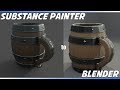 How to set up Substance Painter exports for Blender Cycles