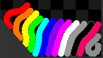 Shutter Crush Worm + Collect Point - Marble Race in Algodoo