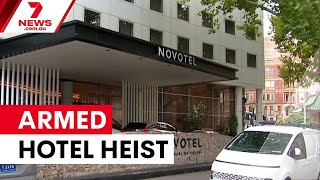 Manhunt Underway After Darling Square Hotel Robbery 7News