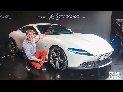 check-out-the-new-ferrari-roma!-|-first-look