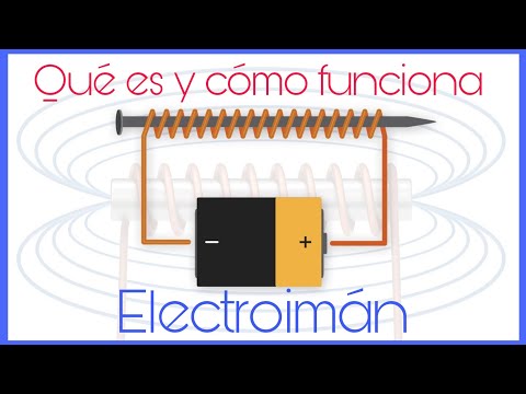 Video: ¿Cómo funciona un electroimán simple?