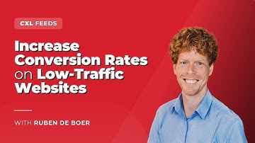 How to do CRO for Low-Traffic Websites