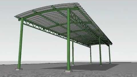 SketchUp Animation - "Erection of a Shed"