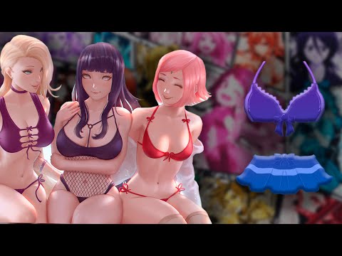 Naruto Characters Beach Mode • No Clothes • Bikini