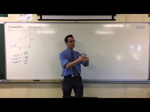 Trigonometric Relationships (1 of 3: The Basic Ratios)