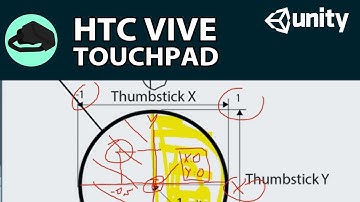 STEAM VR - HTC VIVE TOUCHPAD PROGRAMMIEREN - UNITY