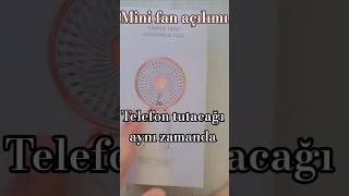 Mini Taşınılabilir Fan Aldım