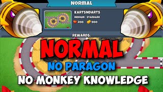 BTD6 Dreadbloon Normal Tutorial || No Monkey Knowledge + No Hero || Voice-Commentary