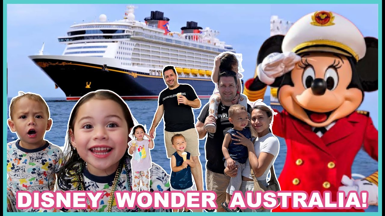 FIRST TIME NAMIN LAHAT MAG CRUISE! OUR DISNEY WONDER CRUISE DAY 1! ❤️ | rhazevlogs