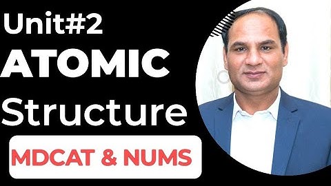 MDCAT| UNIT#2| Atomic Structure |Lec#1 |Quantum Numbers  |prof. Javed iqbal