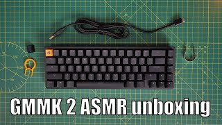 Glorious GMMK2 and Sketch Capsule keycaps ASMR
