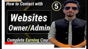 How to contact with admin or vendor site in guest posting || full course lecture 5