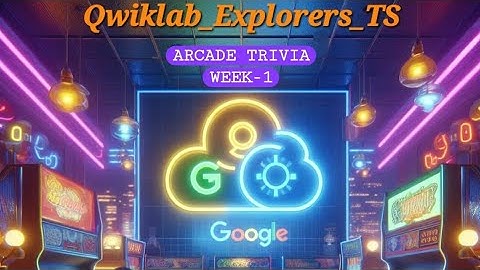 The Arcade Trivia June 2024 Week 1 ● Quiz answer #arcade #qwiklabs #shortsolution #googlecloud swags