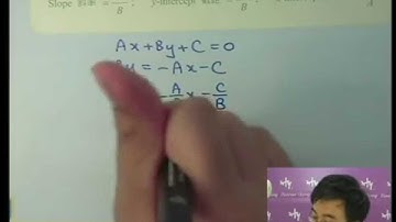 Herman Yeung - DSE 數學 C 天書 - 第1堂 17 (Equation of straight line 直線方程 1)