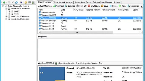 Install and Configure Hyper-V Server 2012 R2