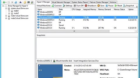 Install and Configure Hyper-V Server 2012 R2