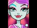 Playing monster high beauty shop