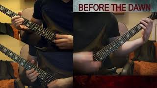 Before the Dawn - Throne of Ice - Guitar cover
