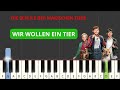 Die schule der magischen tiere  wir wollen ein tier piano tutorial  noten 