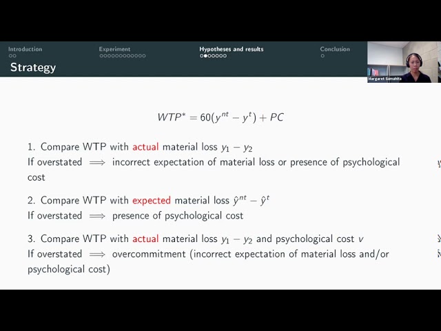 ESA Junior Faculty Webinar 19 August 2020: Margaret Samahita and Erhao Xie