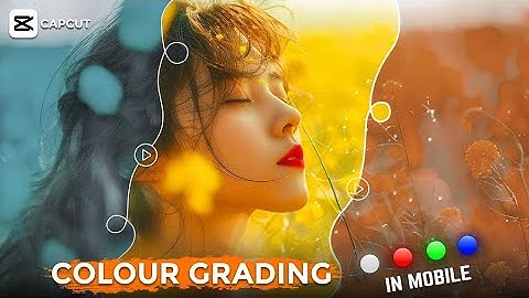 Colour grading in capcut with mobile | How to colour grade like a pro | Basic & Advance Grading✅️♥️