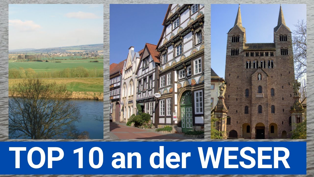 10 мест на WESER, которые стоит посетить | Германия