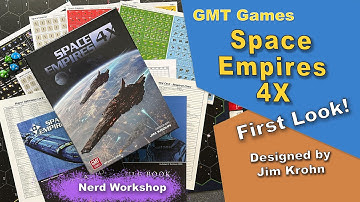 GMT Games Space Empire 4x - First look at the 5th printing